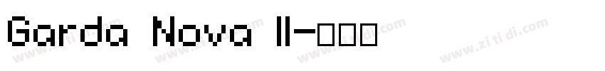 Garda Nova II字体转换